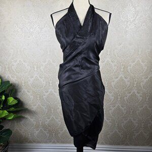 Iris Impressions Size Large Black Convertible Dress/Skirt w/ Instructional Book